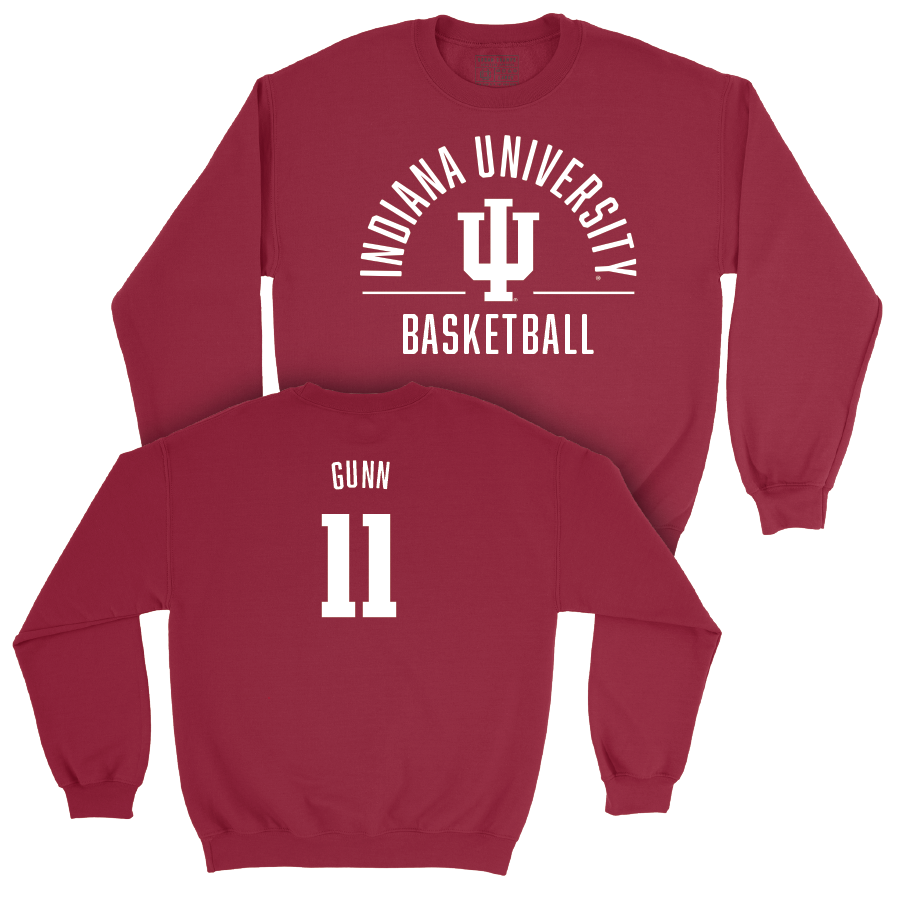 Men's Basketball Crimson Classic Crew - CJ Gunn | #11 Youth Small