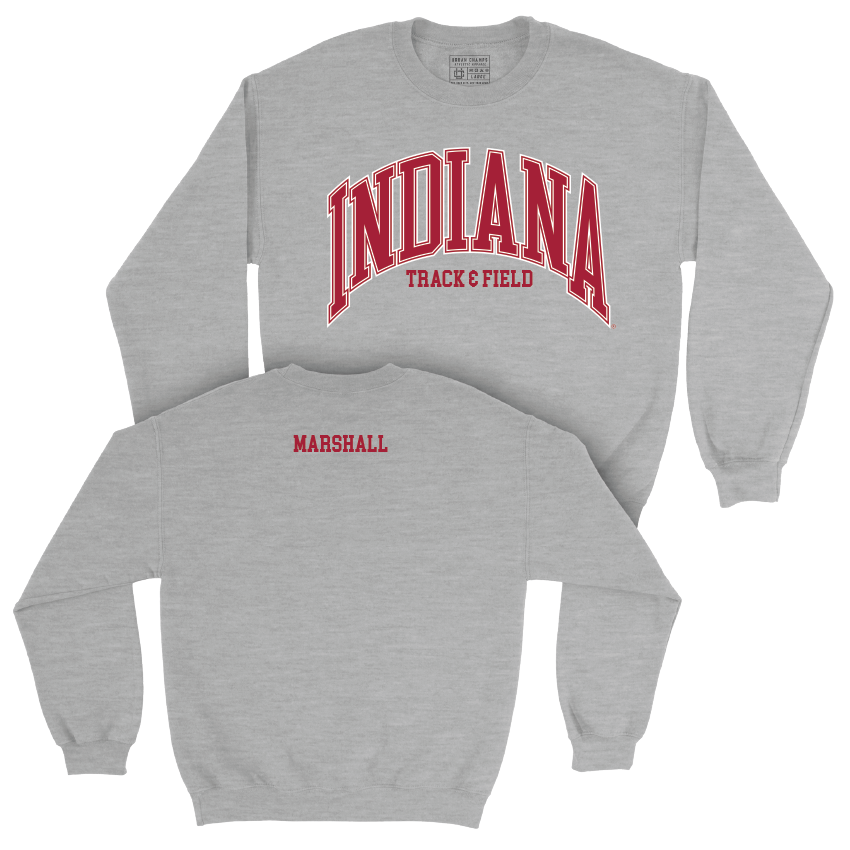 Track & Field Sport Grey Arch Crew - Camden Marshall Youth Small