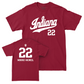 Women's Basketball Crimson Script Tee - Chloe' Moore-McNeil | #22 Youth Small