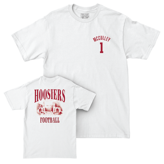 Football White Gates Comfort Colors Tee - Donaven McCulley | #1 Youth Small