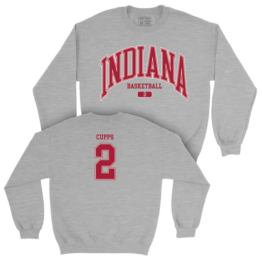 Men's Basketball Sport Grey Arch Crew - Gabe Cupps | #2 Youth Small