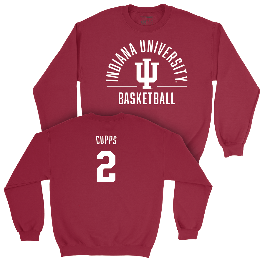 Men's Basketball Crimson Classic Crew - Gabe Cupps | #2 Youth Small