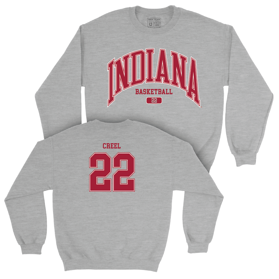 Men's Basketball Sport Grey Arch Crew - Jackson Creel | #22 Youth Small