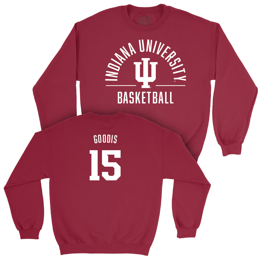 Men's Basketball Crimson Classic Crew - James Goodis | #15 Youth Small