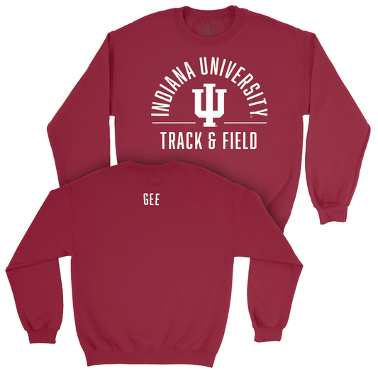 Track & Field Crimson Classic Crew - Olivia Gee Youth Small