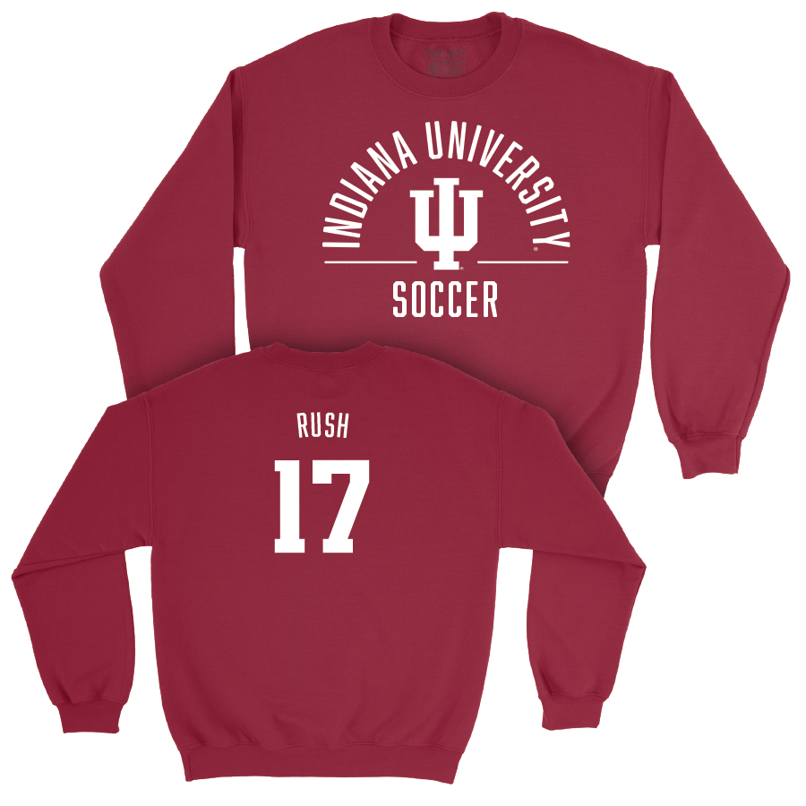 Women's Soccer Crimson Classic Crew - Olivia Rush | #17 Youth Small