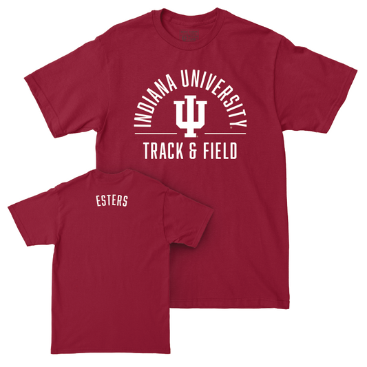 Track & Field Crimson Classic Tee - Shanna Esters Youth Small