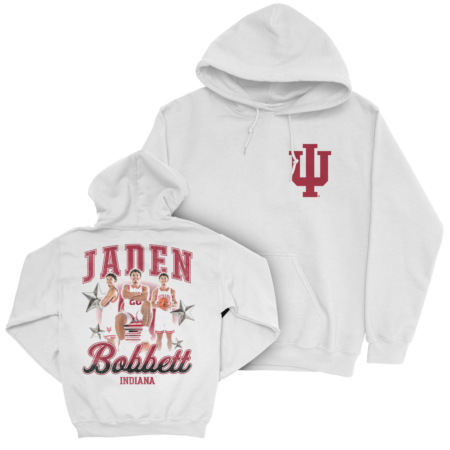 EXCLUSIVE RELEASE: Jaden Bobbett Stars White Hoodie