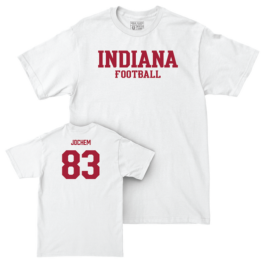 Football White Staple Comfort Colors Tee    - Eli Jochem