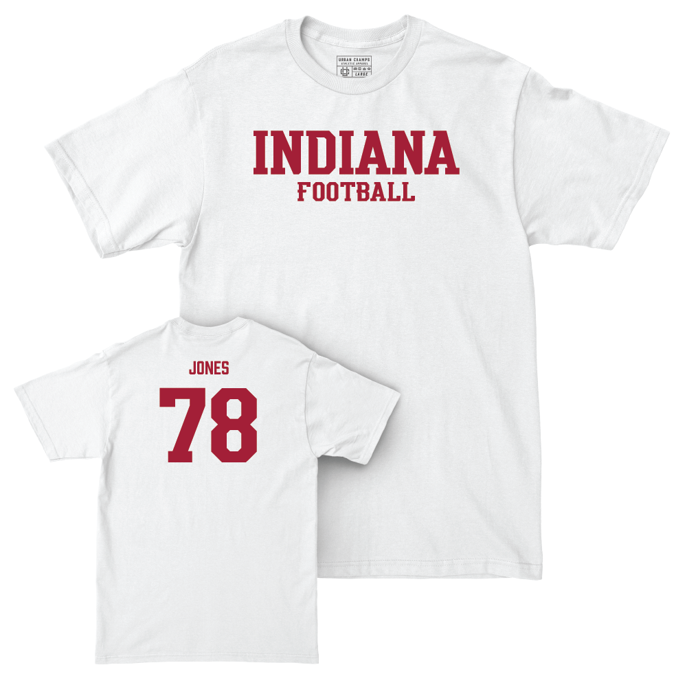 Football White Staple Comfort Colors Tee    - Cooper Jones