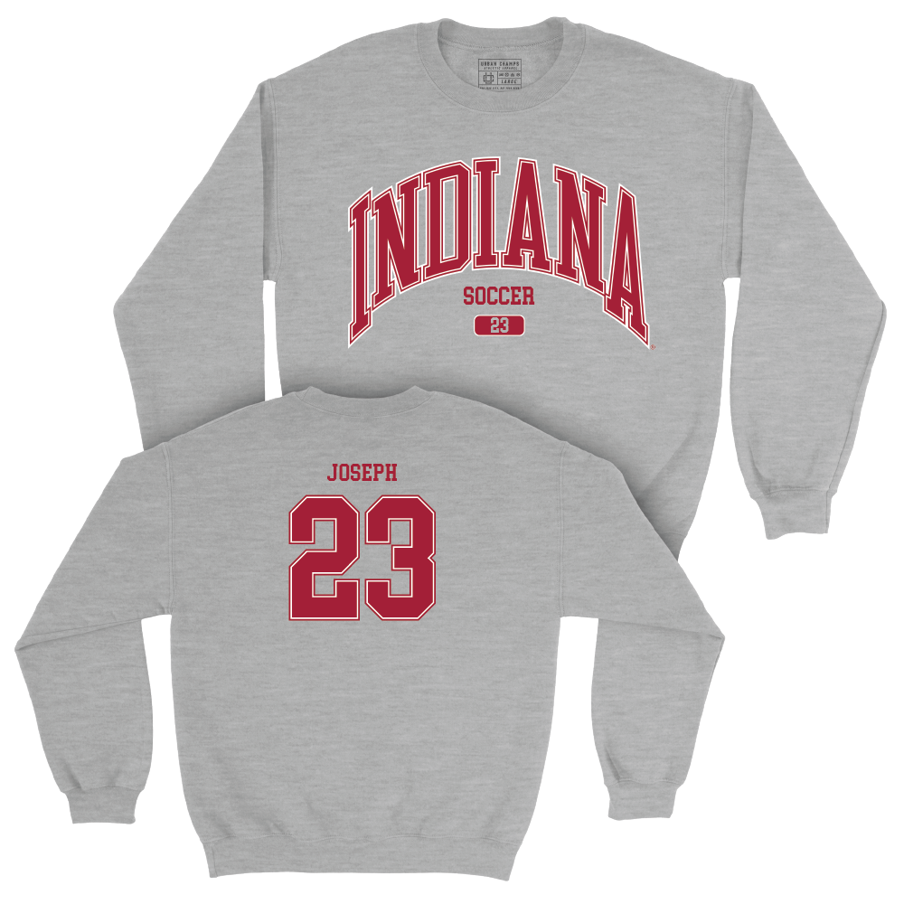 Men's Soccer Sport Grey Arch Crew   - Noah Joseph