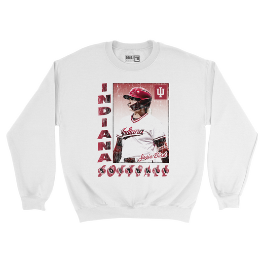 EXCLUSIVE RELEASE: Josie Bird Illustrated White Crew