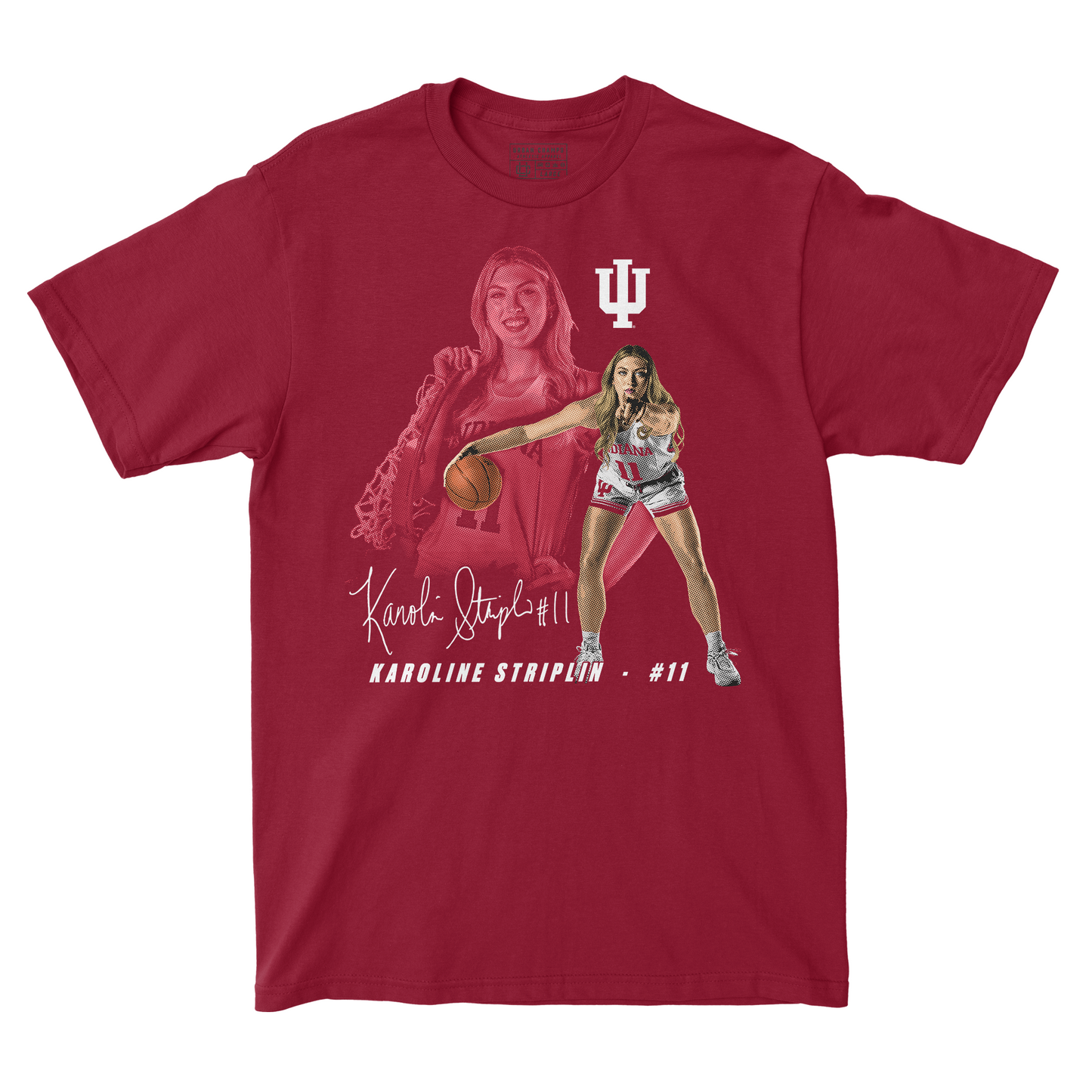 EXCLUSIVE RELEASE: Karoline Striplin Profile Crimson Tee