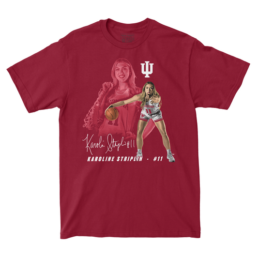 EXCLUSIVE RELEASE: Karoline Striplin Profile Crimson Tee