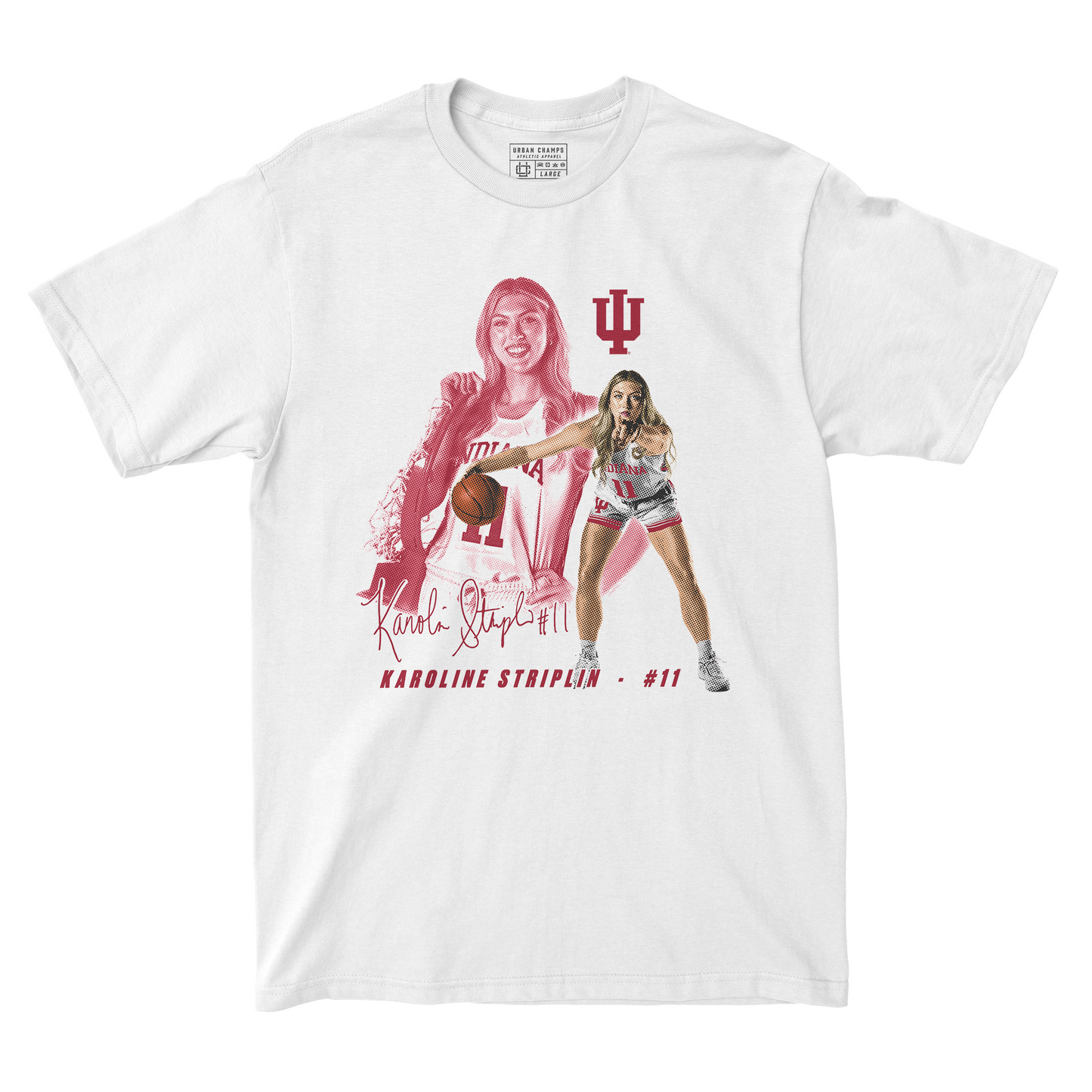 EXCLUSIVE RELEASE: Karoline Striplin Profile White Tee