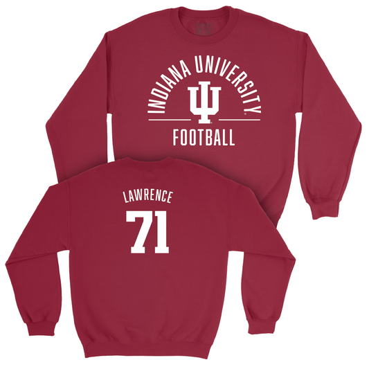 Football Crimson Classic Crew    - Evan Lawrence