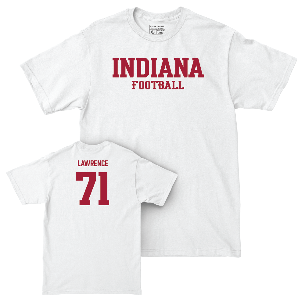 Football White Staple Comfort Colors Tee    - Evan Lawrence