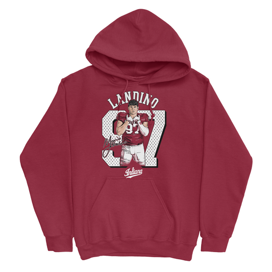 EXCLUSIVE RELEASE: Mario Landino Number Crimson Hoodie