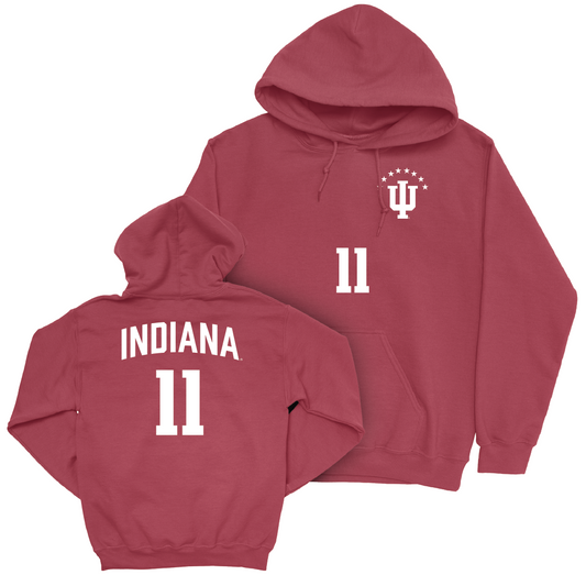 Men's Soccer Crimson Shirsey Hoodie   - Collins Oduro