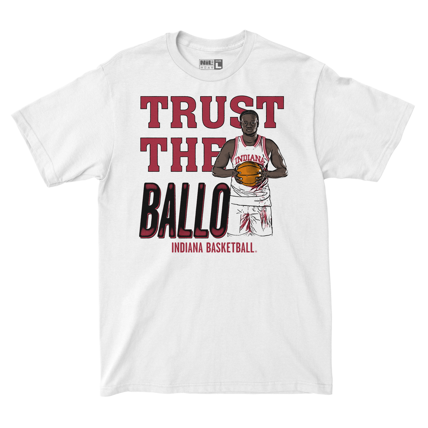 EXCLUSIVE RELEASE: Oumar Ballo "Trust the Ballo" White Tee