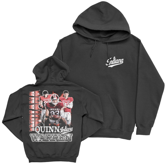 EXCLUSIVE RELEASE: Quinn Warren 90s Black Hoodie