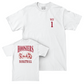 Men's Basketball White Gates Comfort Colors Tee   - Myles Rice