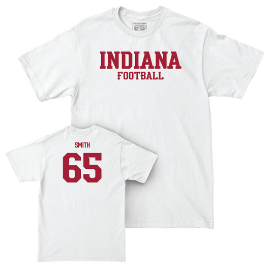 Football White Staple Comfort Colors Tee - Carter Smith | #65