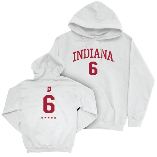 Women's Basketball White Shirsey Hoodie  - Zania Socka