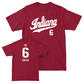 Women's Basketball Crimson Script Tee  - Zania Socka