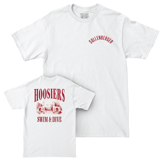 Swim & Dive White Gates Comfort Colors Tee  - Joshua Sollenberger