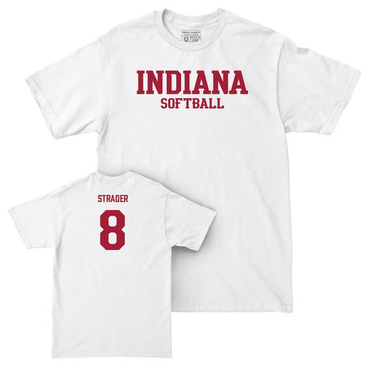 Softball White Staple Comfort Colors Tee    - Madalyn Strader