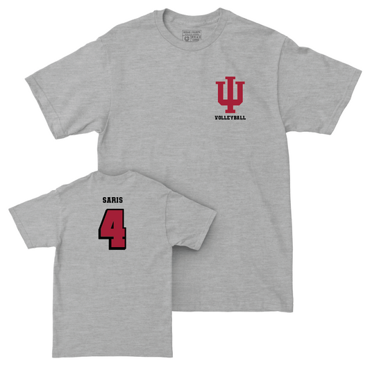Volleyball Sport Grey Vintage Tee   - Mady Saris