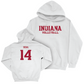 Volleyball White Staple Hoodie   - Emma Segal