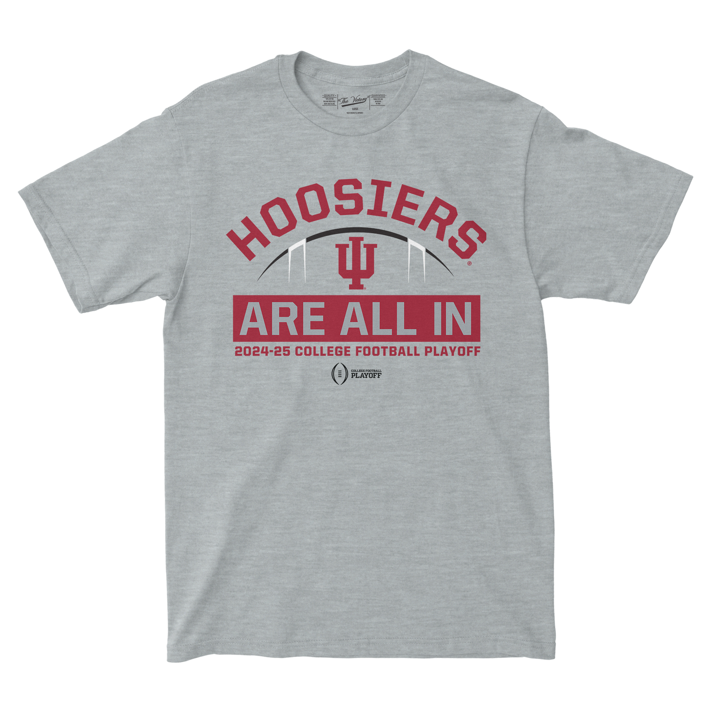 Indiana Football 2024 College Football Playoff  “All-In” Tee by Retro Brand