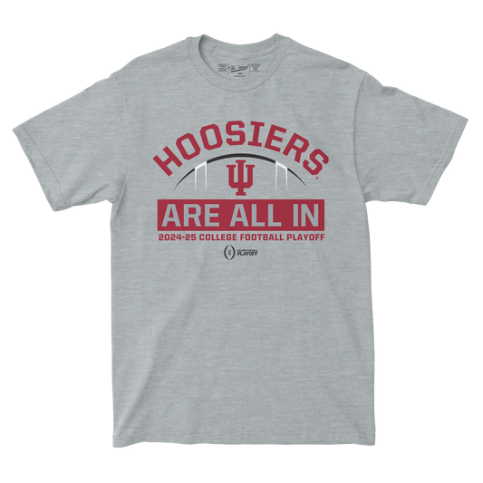 Indiana Football 2024 College Football Playoff  “All-In” Tee by Retro Brand