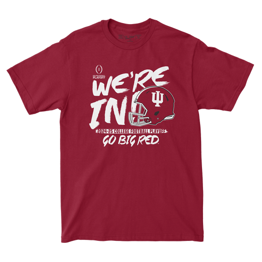 Indiana Football 2024 College Football Playoff “Script” Tee by Retro Brand