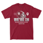 Indiana Football 2024 College Football Playoff Helmet  Tee by Retro Brand