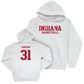 Women's Basketball White Staple Hoodie  - Faith Wiseman