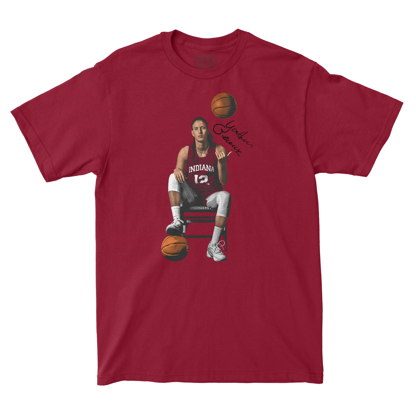 EXCLUSIVE RELEASE: Yarden Garzon Portrait Crimson Tee