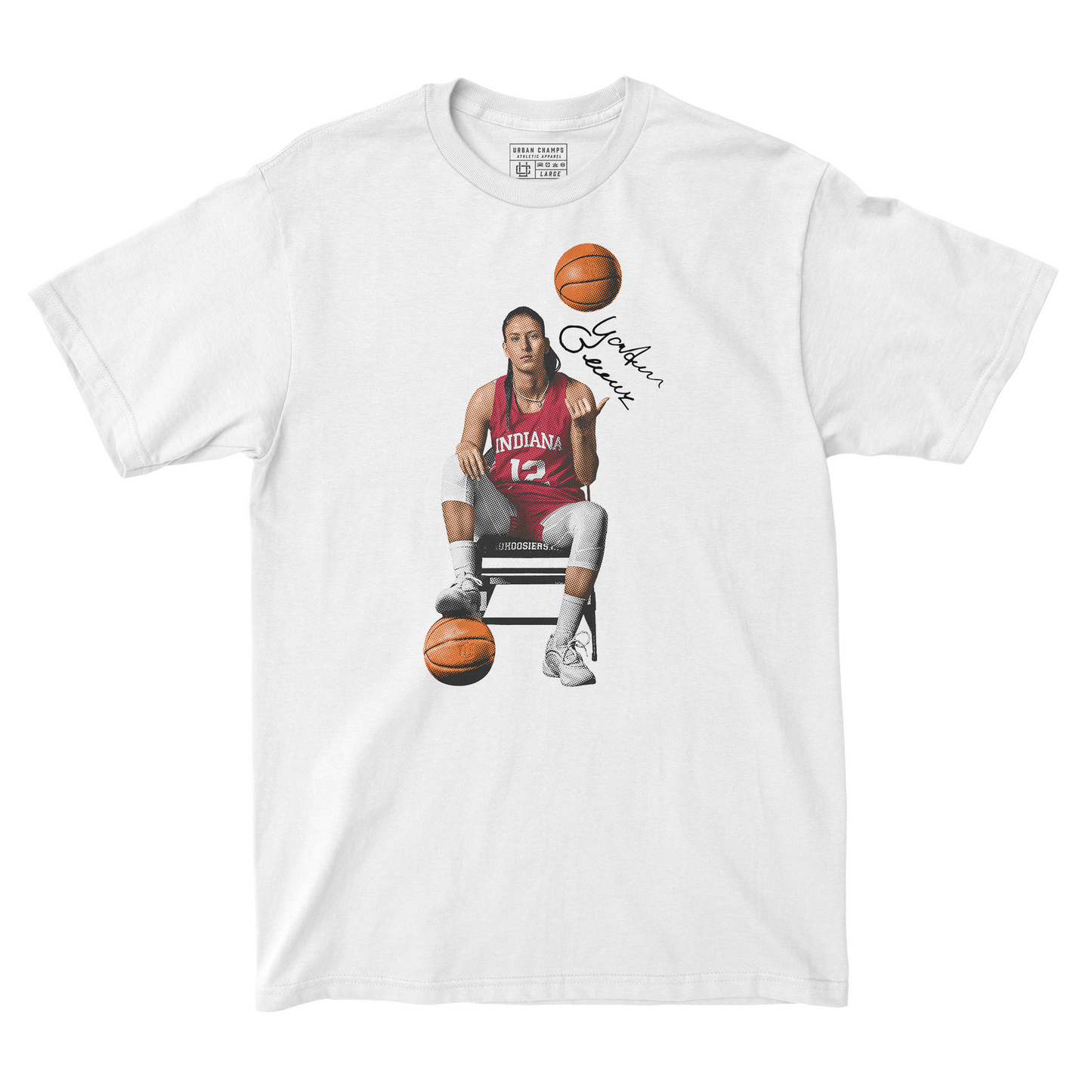 EXCLUSIVE RELEASE: Yarden Garzon Portrait White Tee