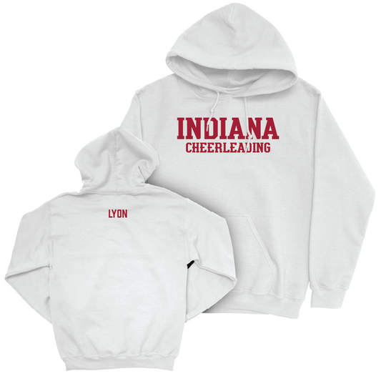 Women's Cheerleading White Staple Hoodie  - Adalynn Lyon