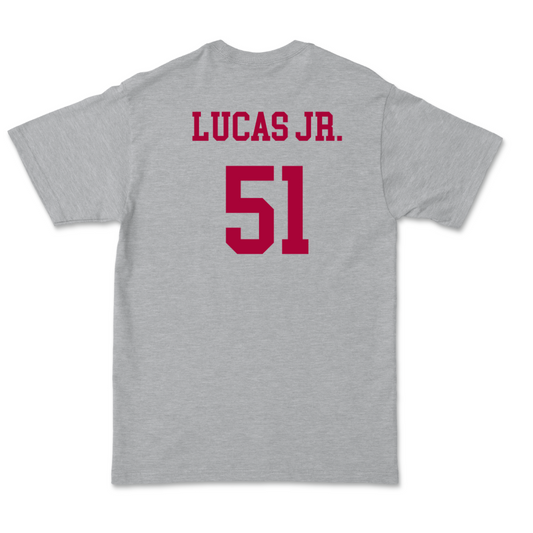 Indiana Hoosiers Adidas #51 Patrick Lucas Jr. Crimson Student