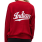 IU Crimson Script Sweater