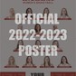 Corporate Sponsored 2022-2023 Indiana Women's Basketball Official Poster (18" x 24")