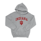 Athletic Heather Indiana Men's Basketball Trident Hoodie
