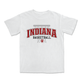 White Indiana Men's Basketball Hoop Comfort Colors Tee - Payton  Sparks