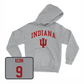 Athletic Heather Indiana Softball Trident Hoodie
