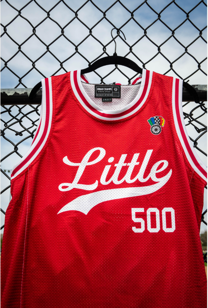 Little 500 Crimson Basketball Jersey