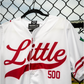 Little 500 White Baseball Jersey